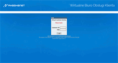 Desktop Screenshot of panel.akashanet.pl